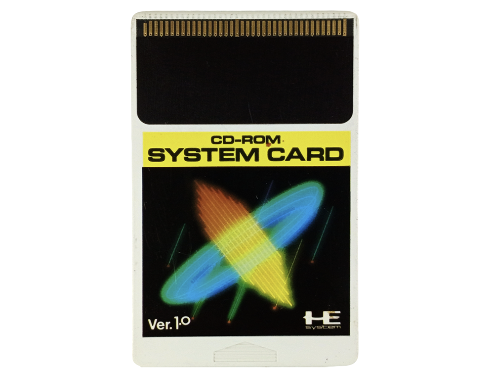 NCE PC Engine SYSTEM CARD Ver 1 (A81114)