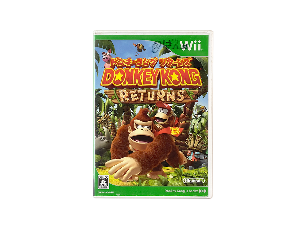 WII Donkey Kong Country Returns(JPN Ver)