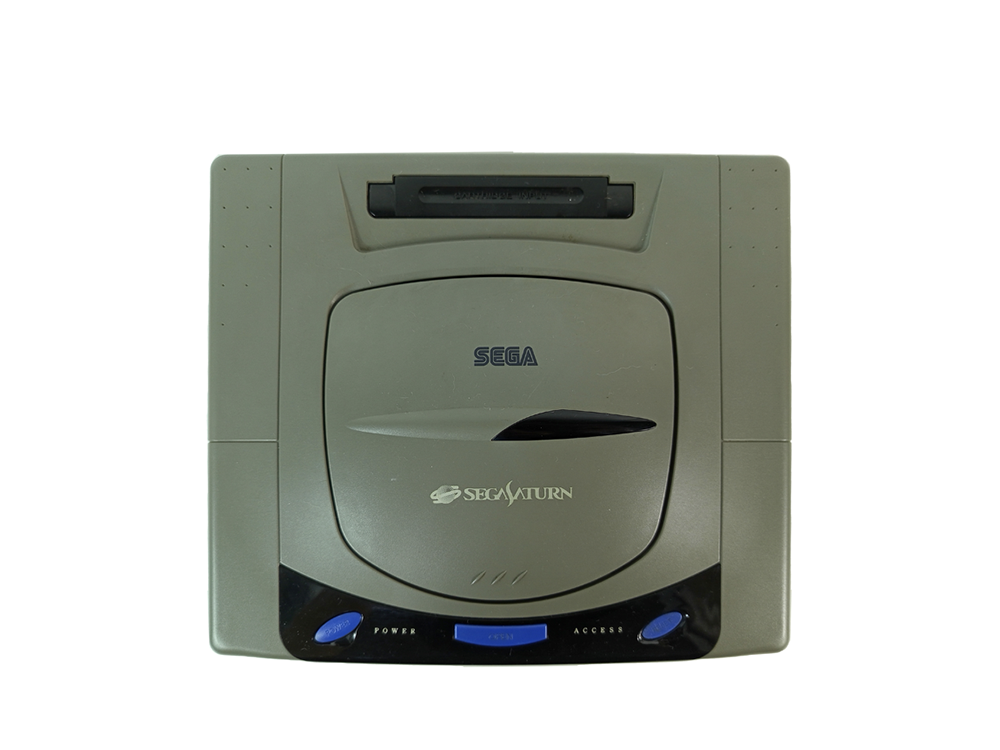 SEGA SATURN System HST-3220 (GREY, JPN VER)