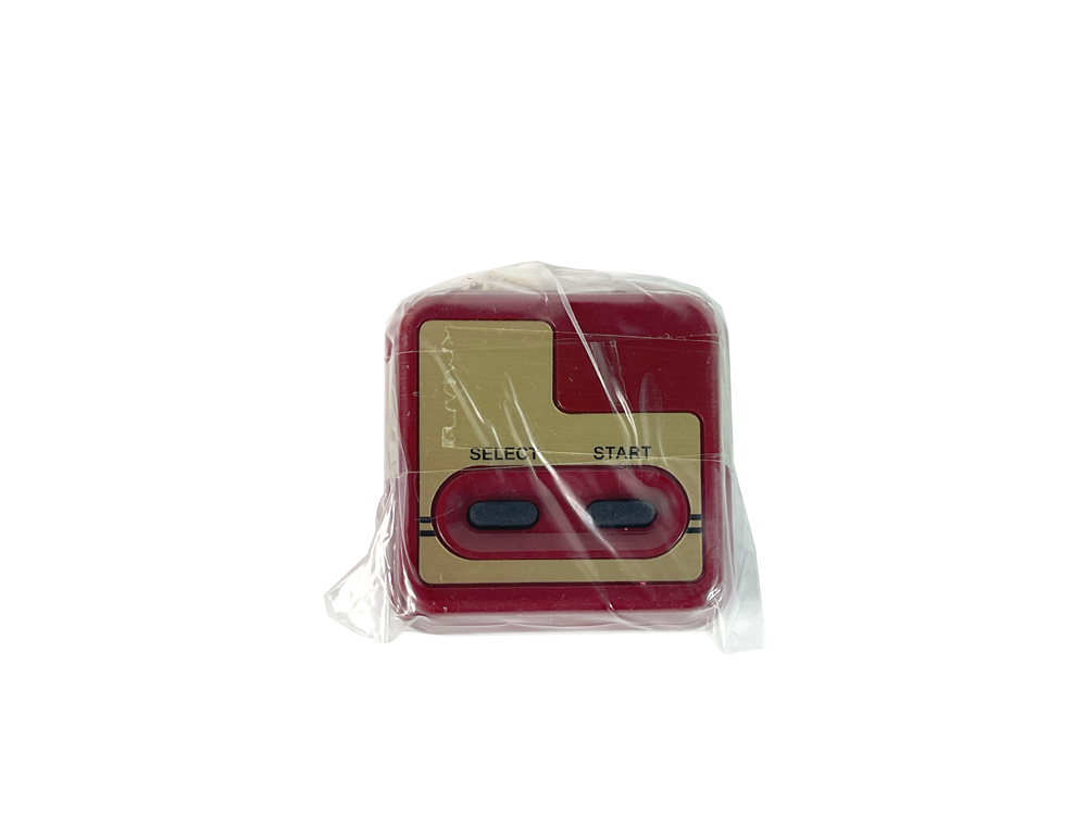 (NEW) Nintendo World Gacha Gashapon Famicom Controller "Select & Start" Button Keychain