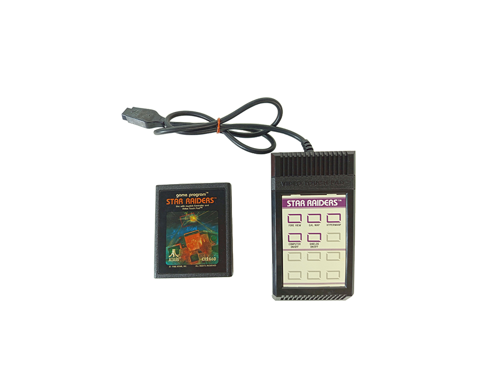 ATARI CX-2600 Star Raiders W/ VIDEO TOUCH PAD (NOT TESTED)