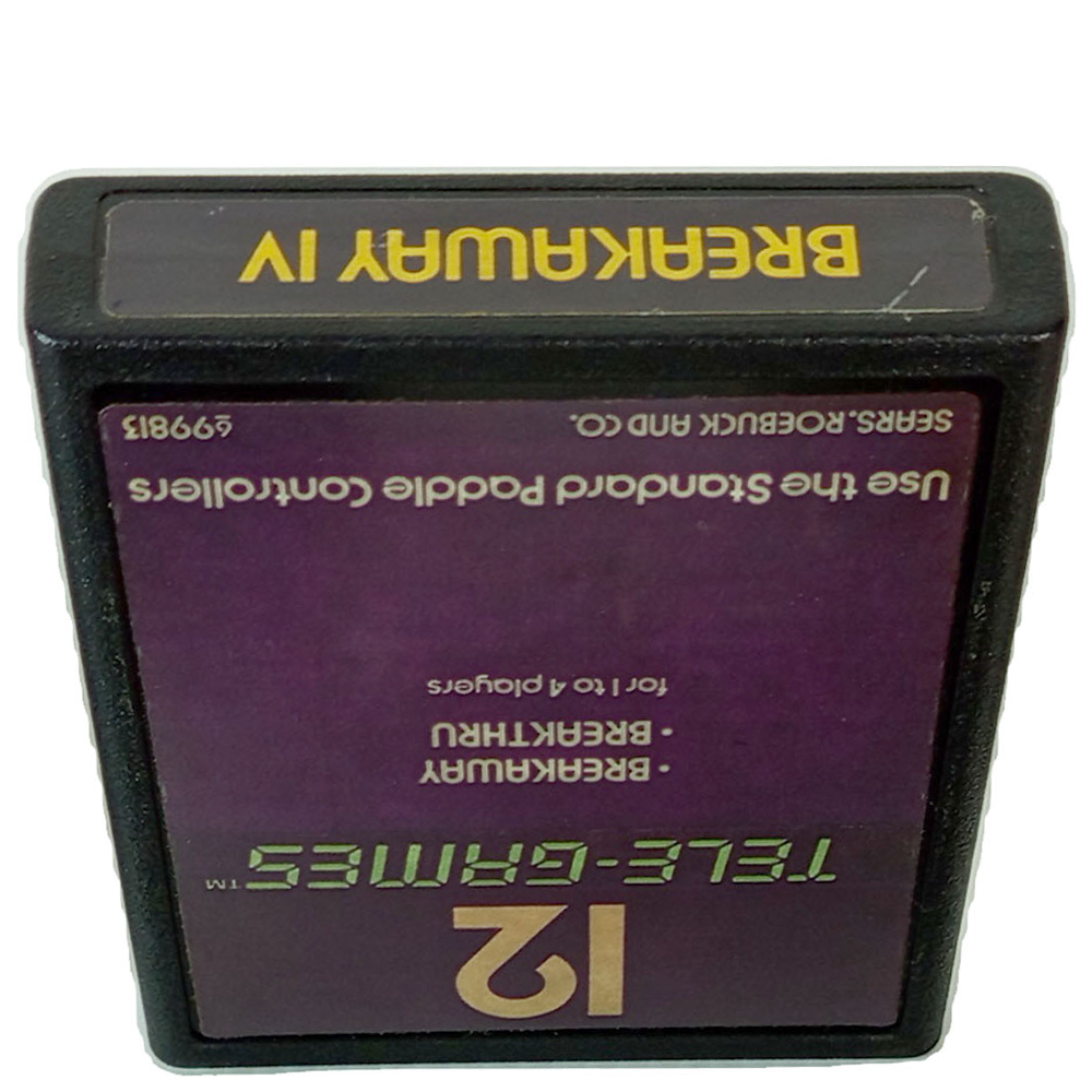 ATARI CX-2600 SEARS REOEBUCK 12 TELE-GAMES BREAKAWAY (NOT TESTED)