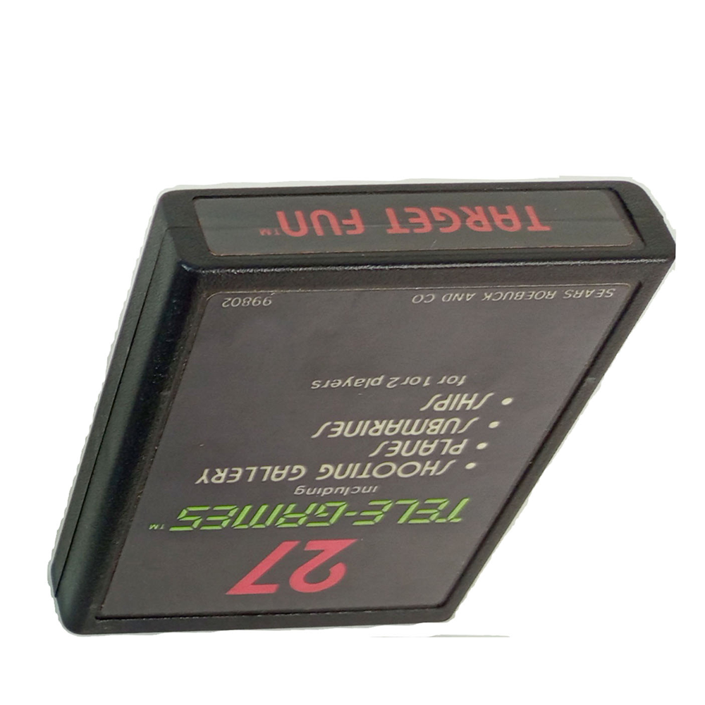 ATARI CX-2600 SEARS REOEBUCK 27 TELE-GAMES TARGET FUN (NOT TESTED)