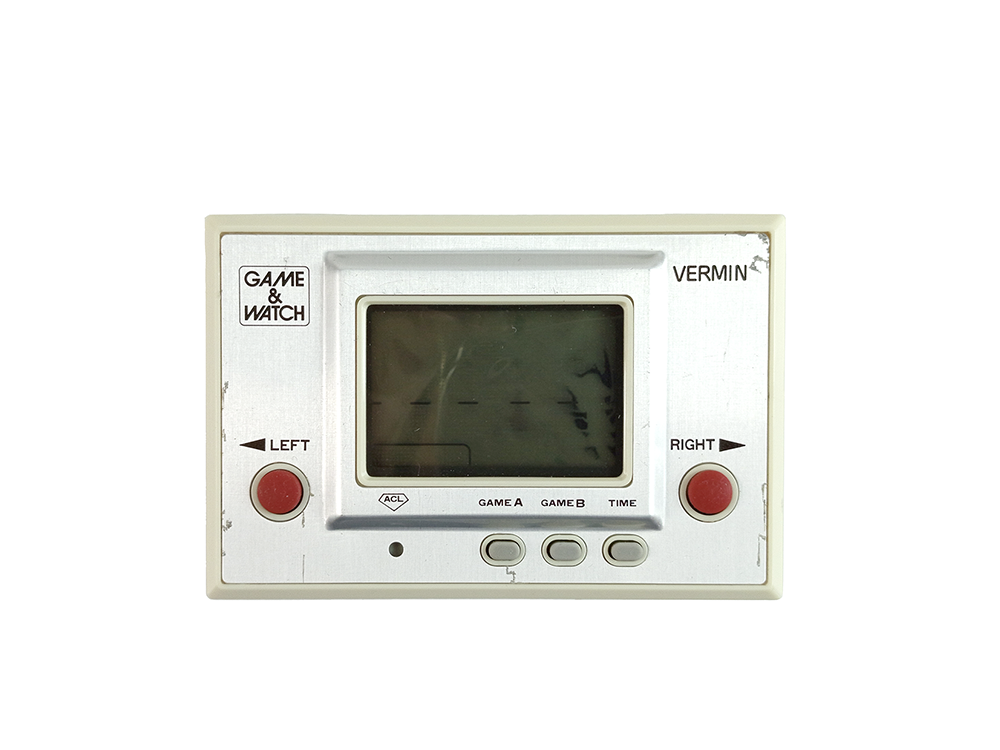 1980 Nintendo Game and Watch VERMIN MT-03 (Original Released)