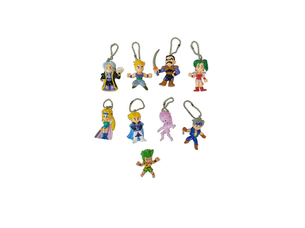 Lots of Bandai 1994 Final Fantasy 6/ III Keychain X 9