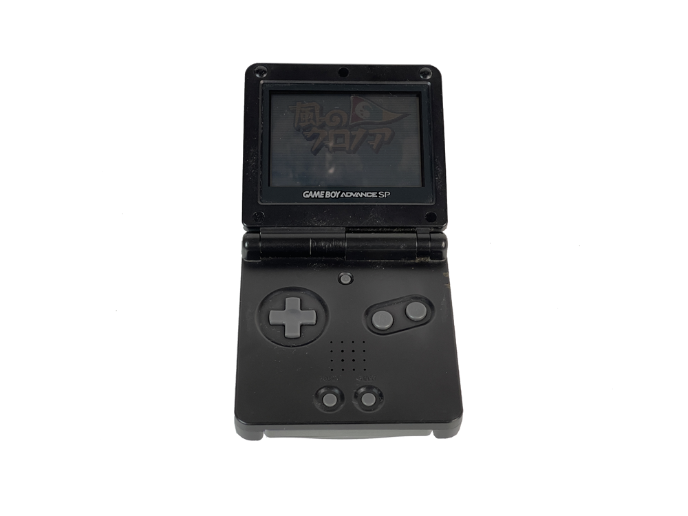 Nintendo Gameboy Advance SP AGS-001 Black XJH13781896 (Missing Battery cover)