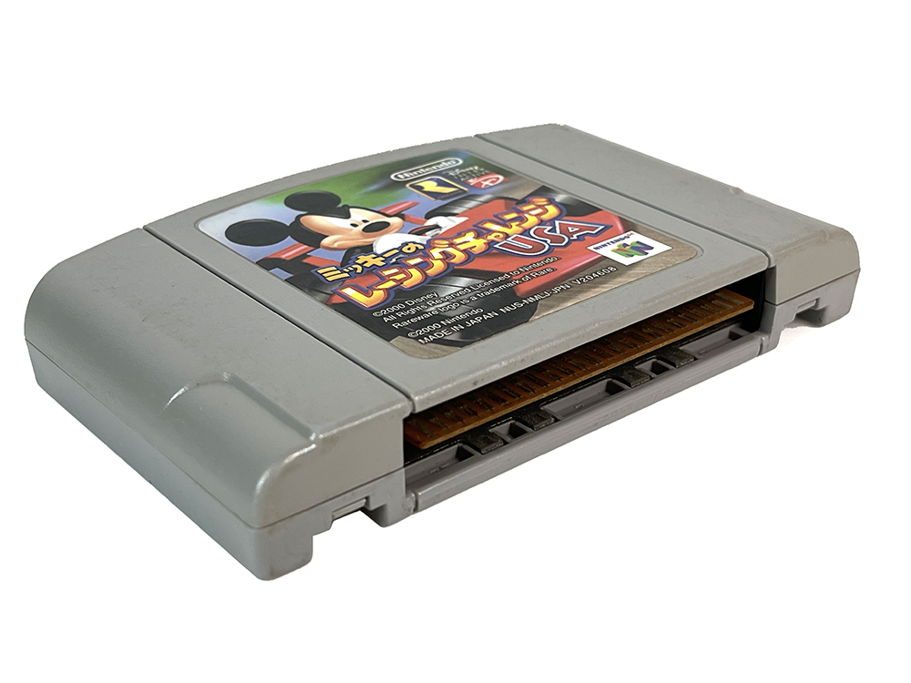 N64 Disney Mickey No Racing Challenge USA (JPN Ver, Loose Cartridge)