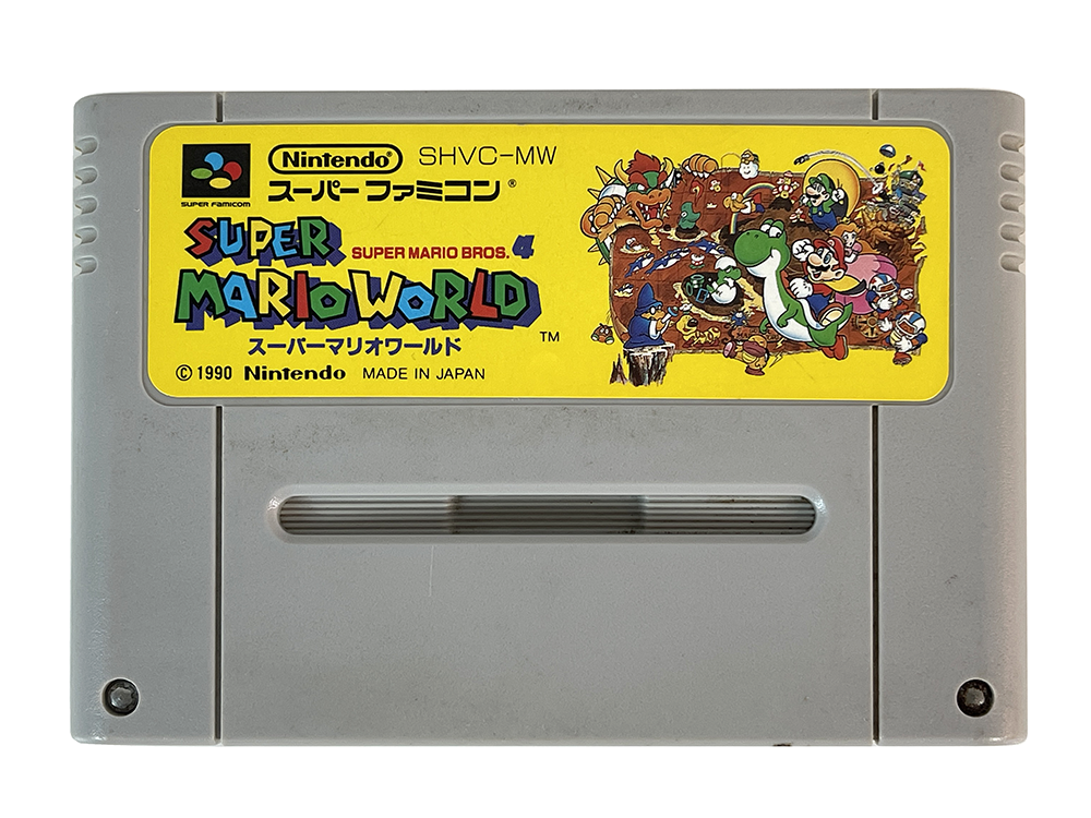 SFC Super Mario World (JPN Ver, Loose Cartridge)