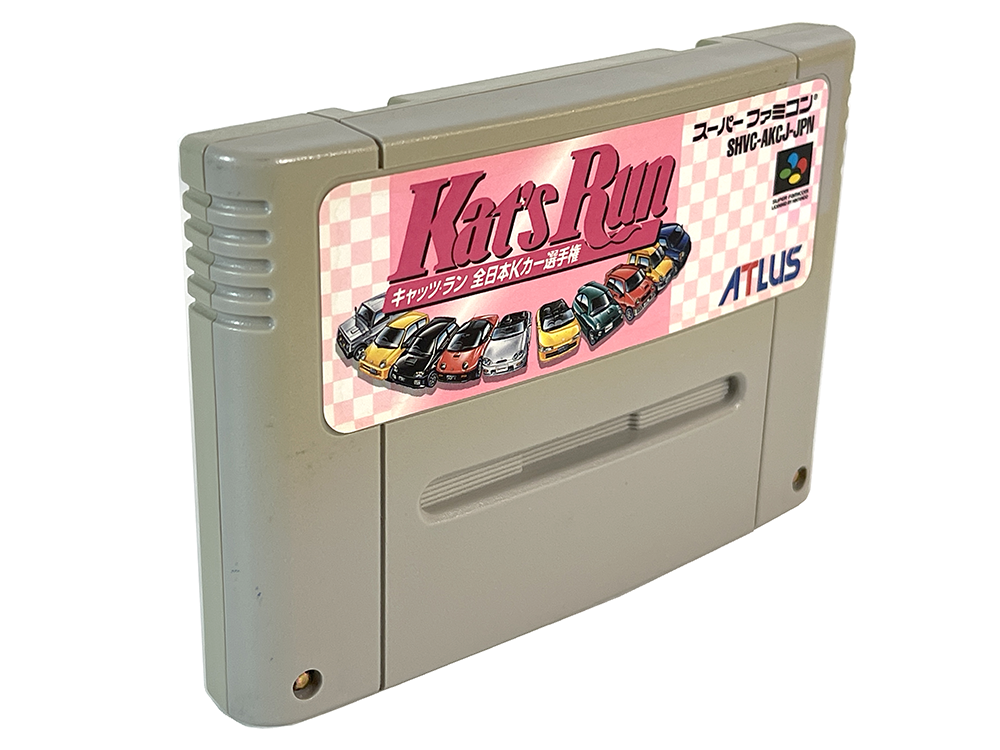 SFC Kat's Run: Zen Nihon K Car Senshuken (JPN Ver, Loose Cartridge)