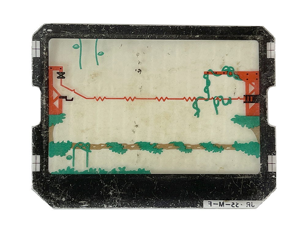 G&W JR-55-M-F Donkey Kong Jr, Table Top Graphic Cell/ Film