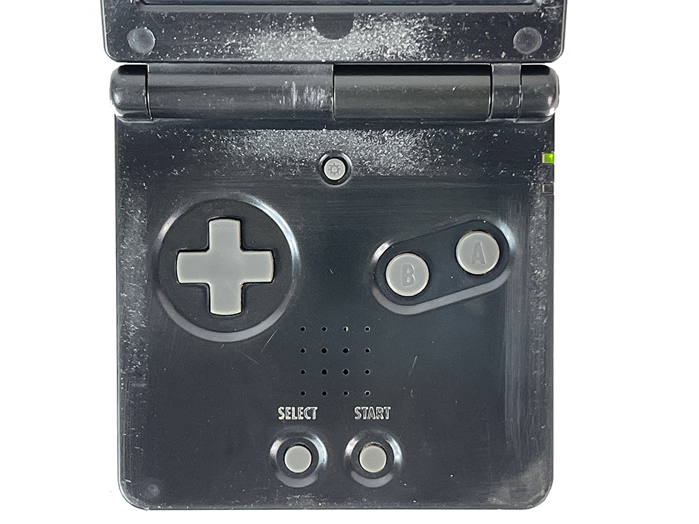 Nintendo Gameboy Advance SP AGS-001 Black (Worn out screen)