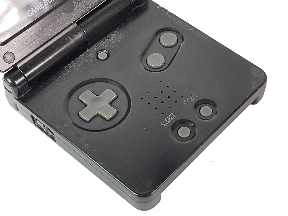 Nintendo Gameboy Advance SP AGS-001 Black (Worn out screen)
