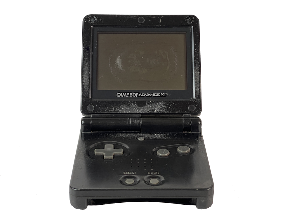 Nintendo Gameboy Advance SP AGS-001 Black (Worn out screen)
