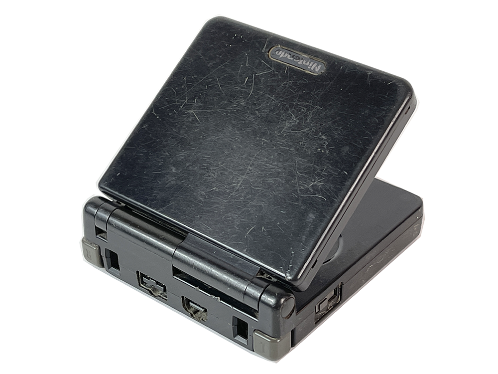 Nintendo Gameboy Advance SP AGS-001 Black (Worn out screen)