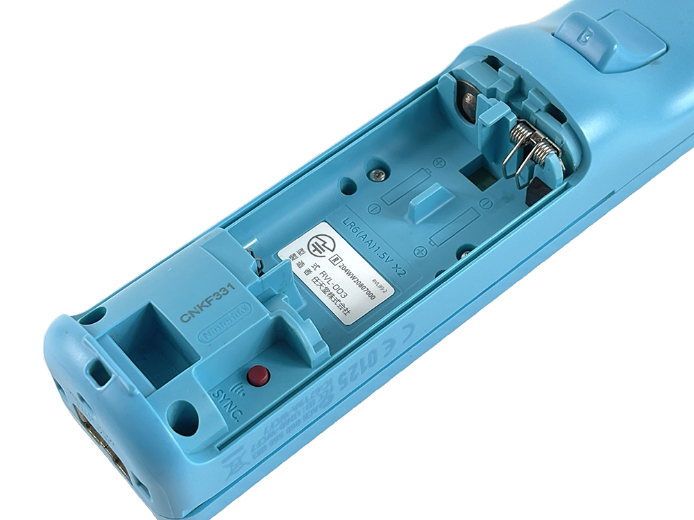 Nintendo Wii Controller + Wii MotionPlus Blue RVL-003 (JPN Ver)