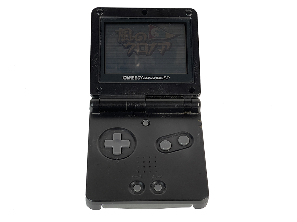 Nintendo Gameboy Advance SP AGS-001 Black XJH13781896 (Missing Battery cover)