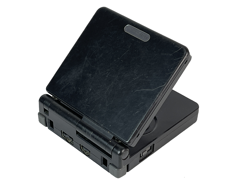 Nintendo Gameboy Advance SP AGS-001 Black XJH13781896 (Missing Battery cover)