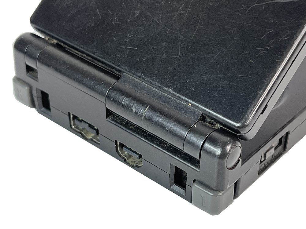 Nintendo Gameboy Advance SP AGS-001 Black XJH13781896 (Missing Battery cover)