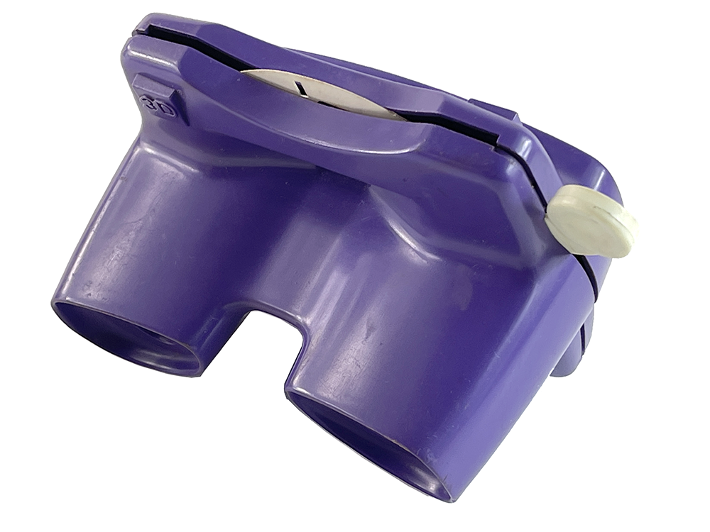 1980 TYCO VIEW MASTER 3D (Purple) w/ GASTON the Villain Reel