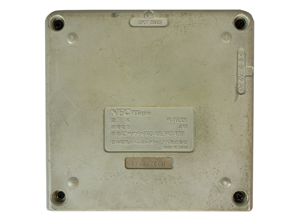 NEC PC Engine System PI-TG001 (JPN VER, FOR PARTS)