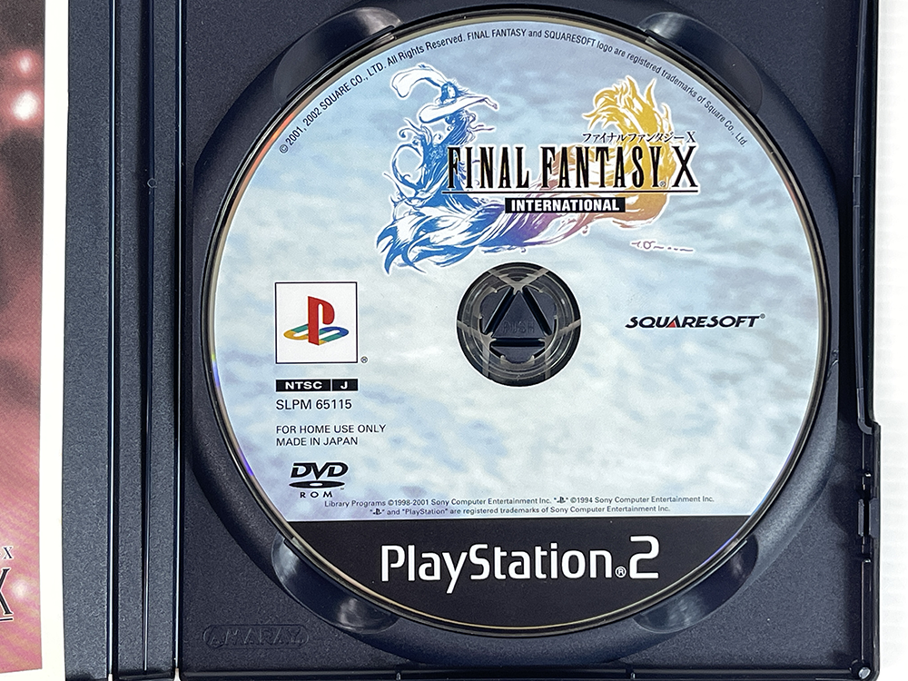 PS2 EA/ Squaresoft Final Fantasy X International (Singapore Ver)