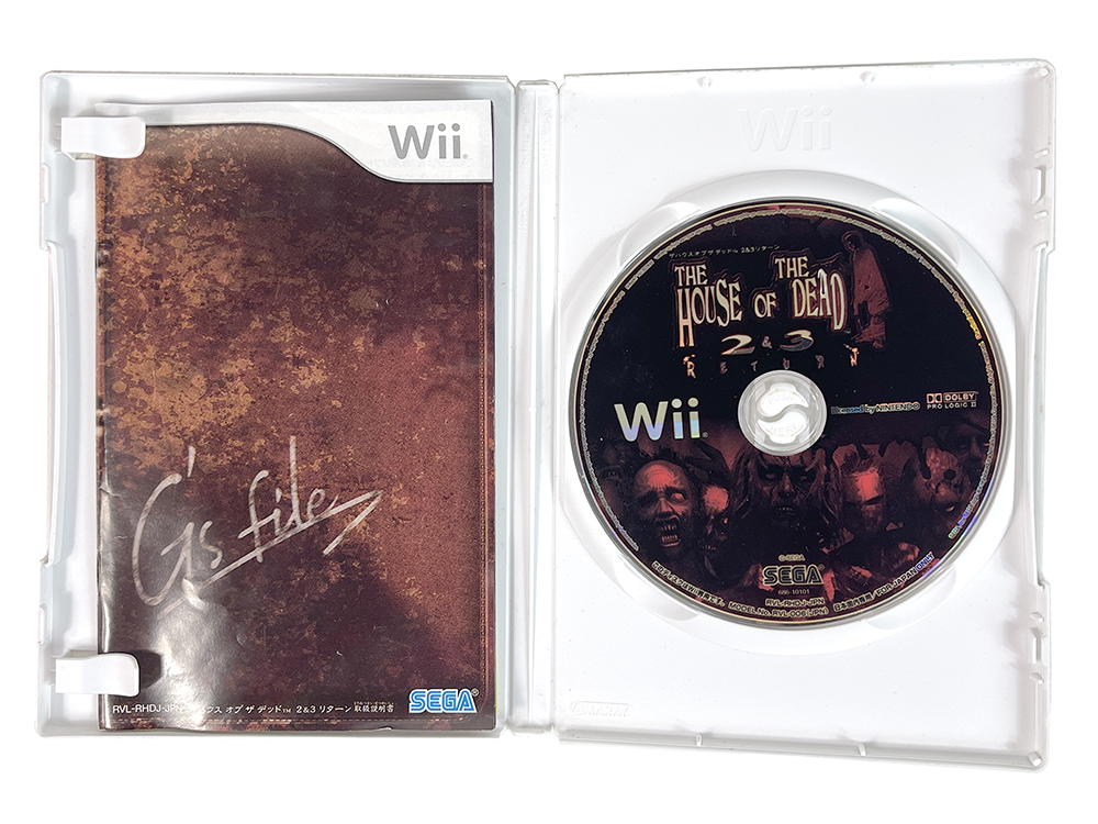 WII The House of the Dead 2&3 Return (JPN Ver)