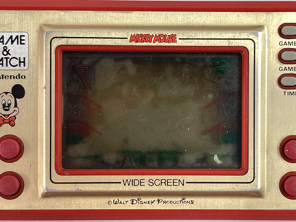 1981 Nintendo/ Disney Game and Watch Mickey Mouse MC-25