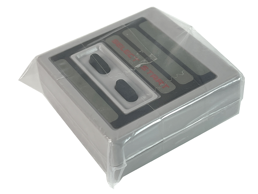 (NEW) Nintendo World Gacha Gashapon NES Controller "Select & Start" Button Keychain