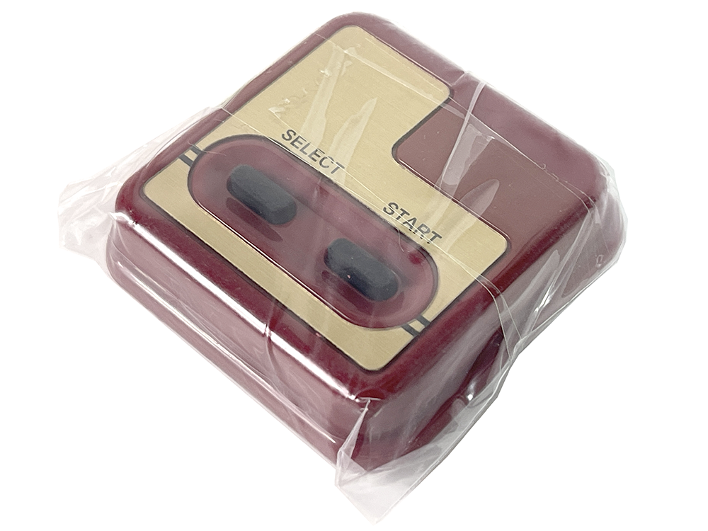 (NEW) Nintendo World Gacha Gashapon Famicom Controller "Select & Start" Button Keychain
