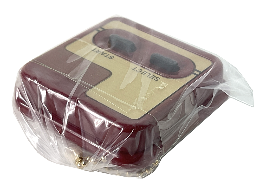 (NEW) Nintendo World Gacha Gashapon Famicom Controller "Select & Start" Button Keychain