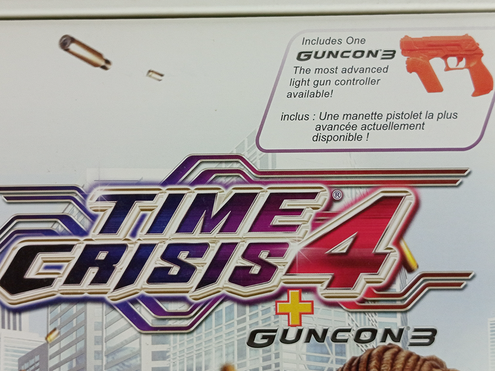 PS4 TIME CRISIS 4 W/ GUNCON 3 (US Ver)