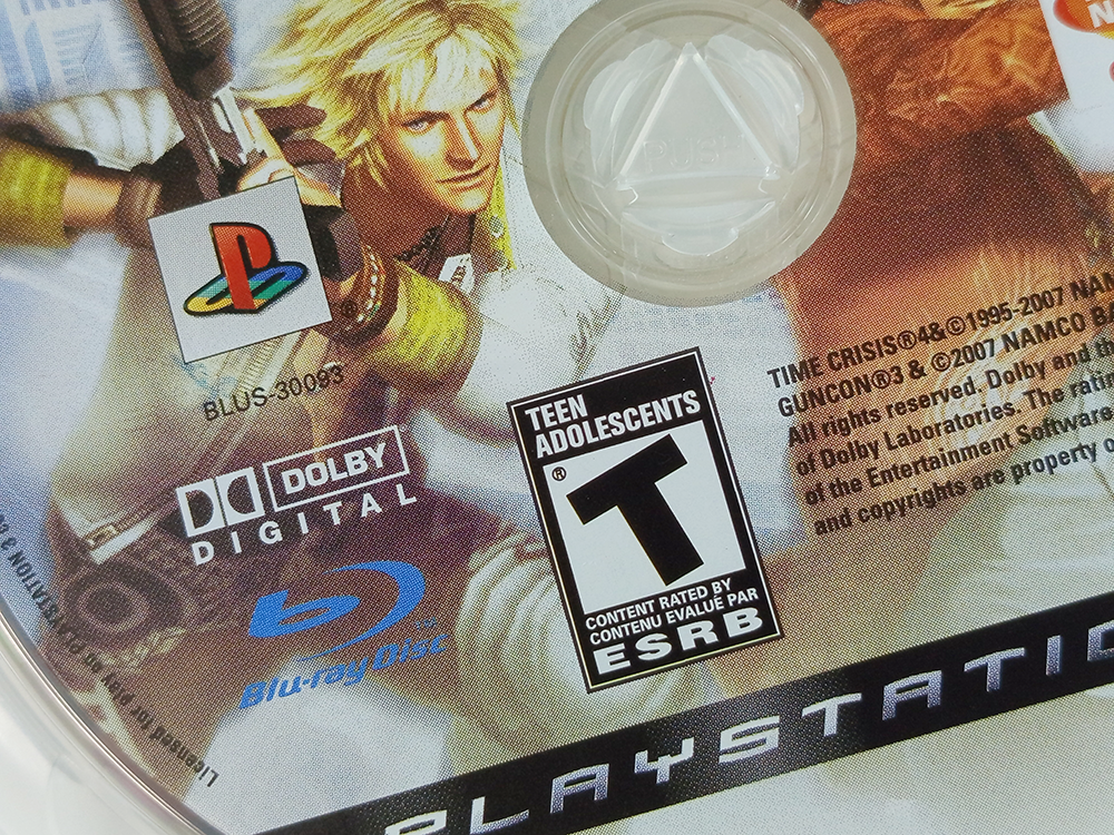 PS4 TIME CRISIS 4 W/ GUNCON 3 (US Ver)