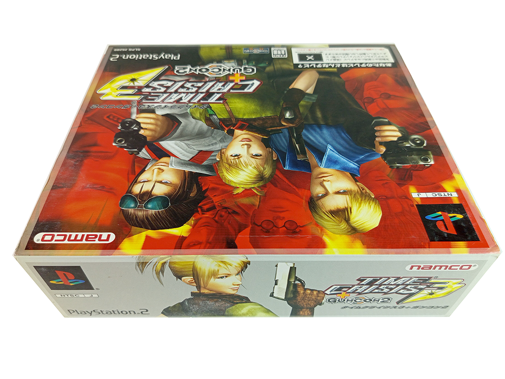 PS2 TIME CRISIS 3 W/ GUNCON 2 (JPN Ver)