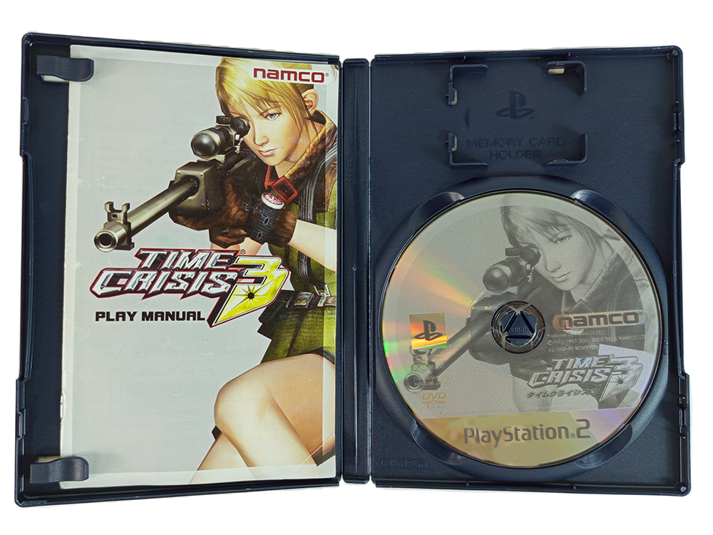 PS2 TIME CRISIS 3 W/ GUNCON 2 (JPN Ver)