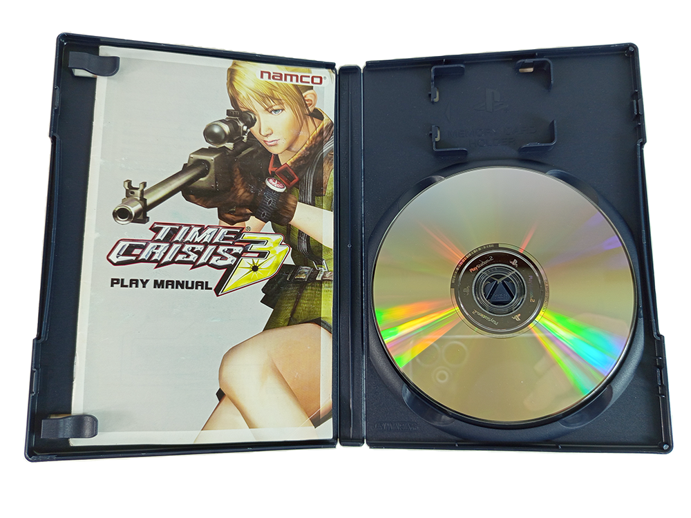 PS2 TIME CRISIS 3 W/ GUNCON 2 (JPN Ver)