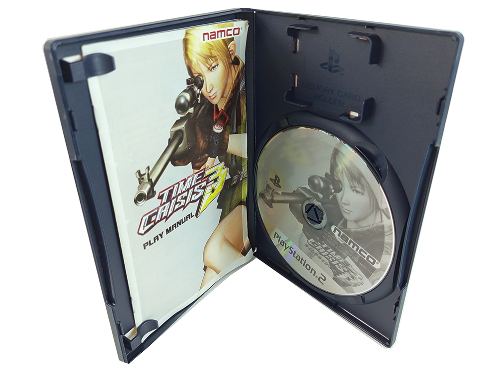 PS2 TIME CRISIS 3 W/ GUNCON 2 (JPN Ver)