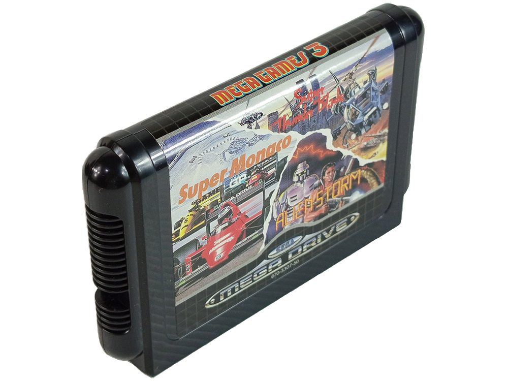 MD MEGA GAMES 1 (3in1, ASIAN VER)