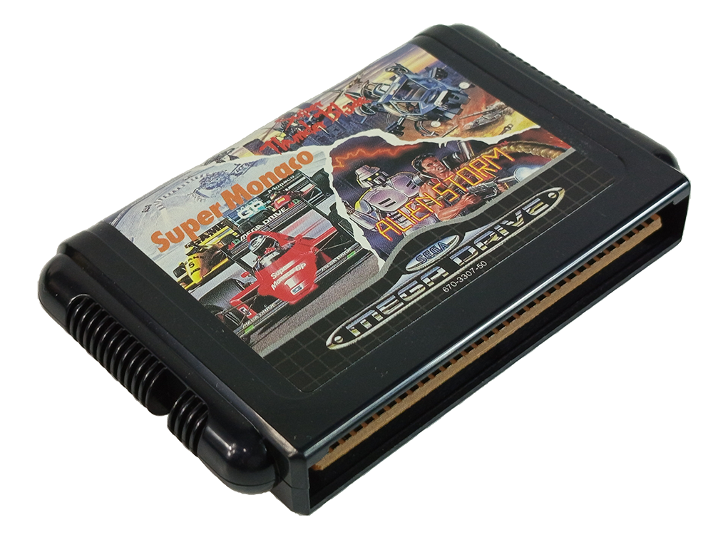 MD MEGA GAMES 1 (3 in 1, ASIAN VER)