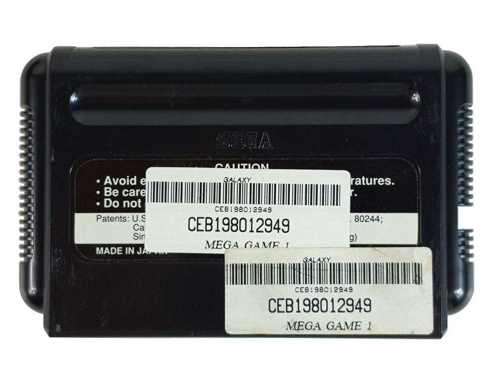 MD MEGA GAMES 3 (3 in 1, ASIAN VER)