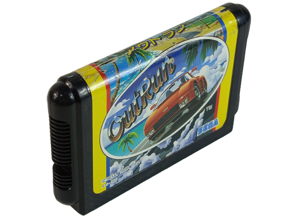 MD OUTRUN (JPN VER, Loose Cartridge)
