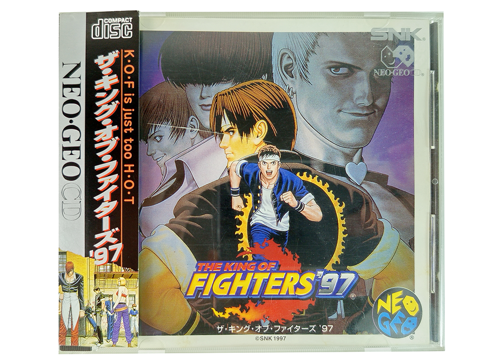 NEO-CD The King of Fighters 97 W/ Spine card (JPN Ver)