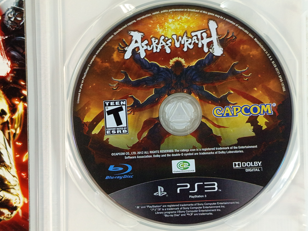 PS3 Asura's Wrath (US Ver)