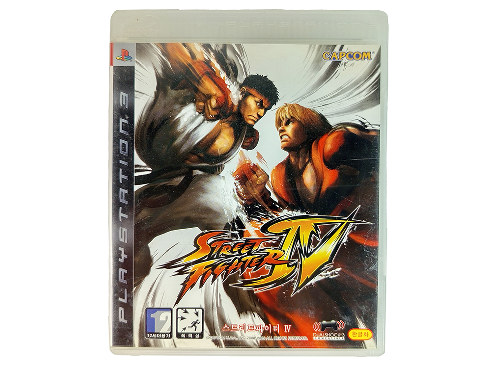 PS3 Street Fighter IV (KO VER)