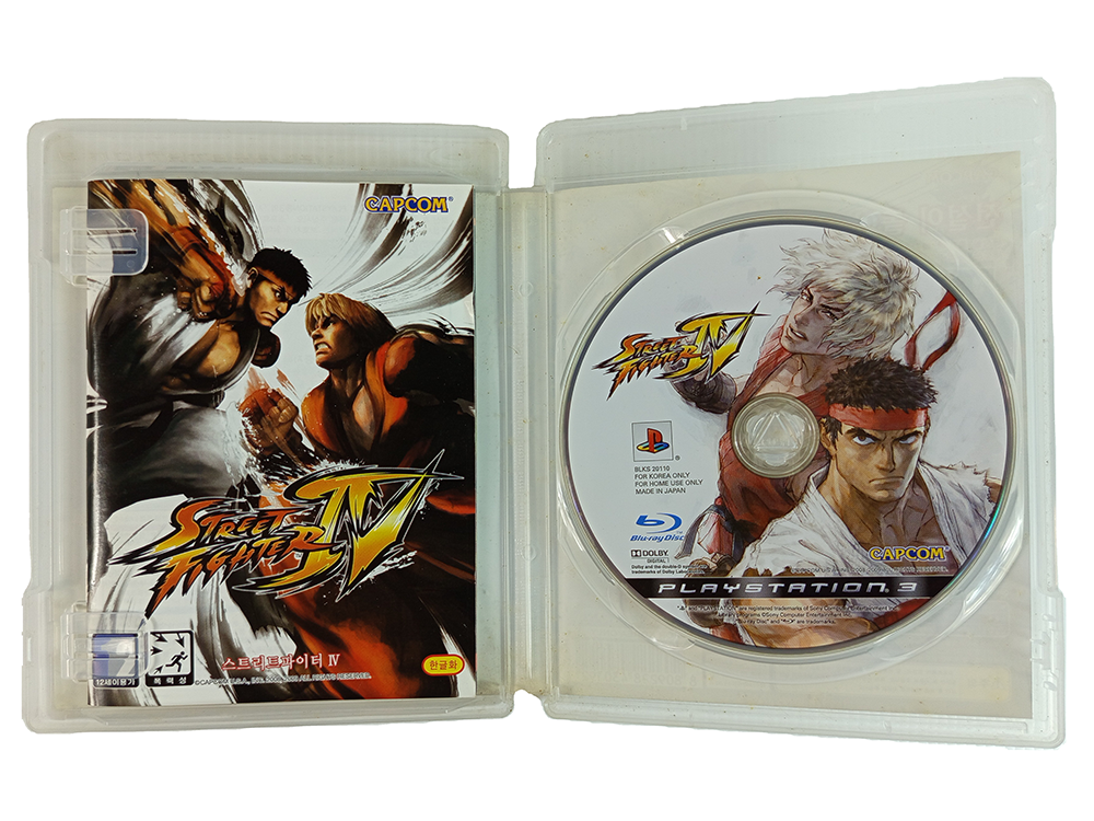 PS3 Street Fighter IV (KO VER)