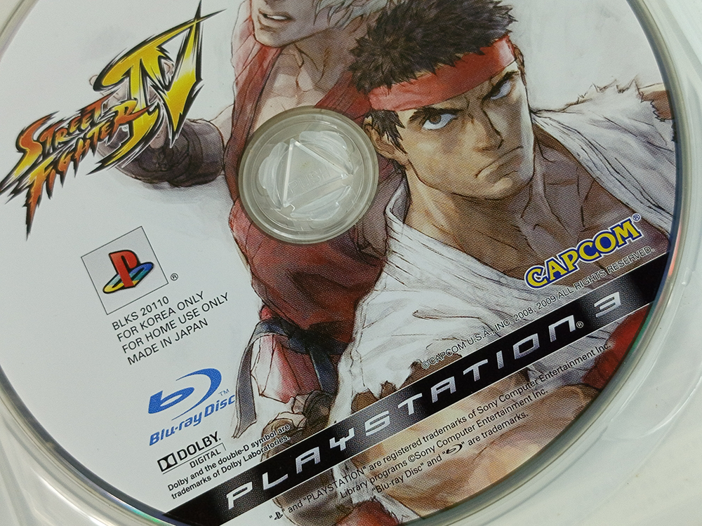 PS3 Street Fighter IV (KO VER)