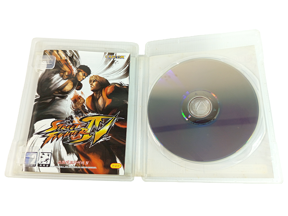 PS3 Street Fighter IV (KO VER)
