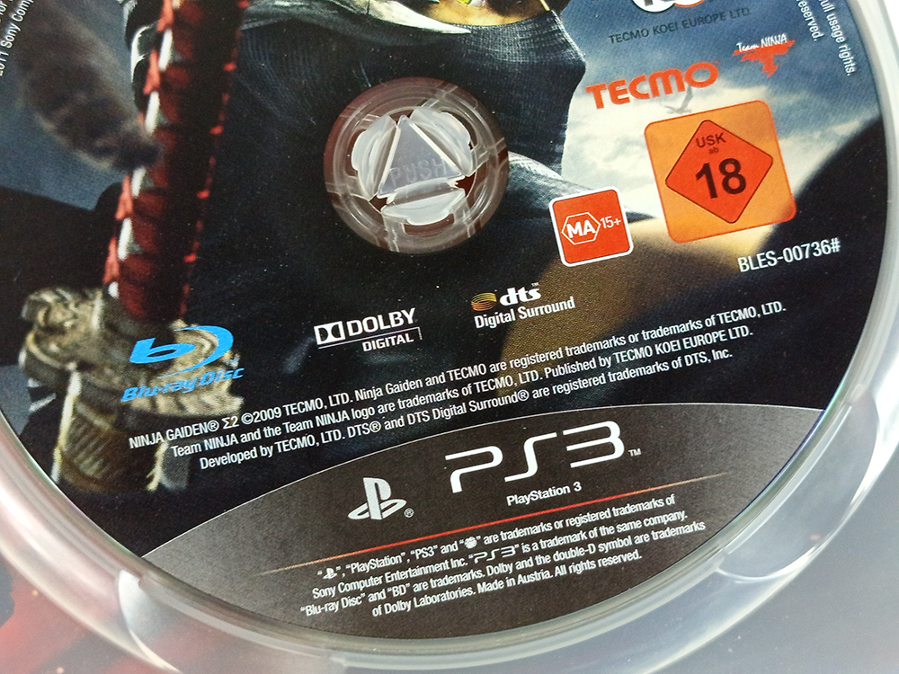 PS3 Ninja Gaiden Sigma 2 (PAL VER)