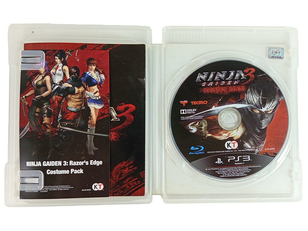 PS3 Ninja Gaiden 3 Razor's Edge (ASIAN Ver)