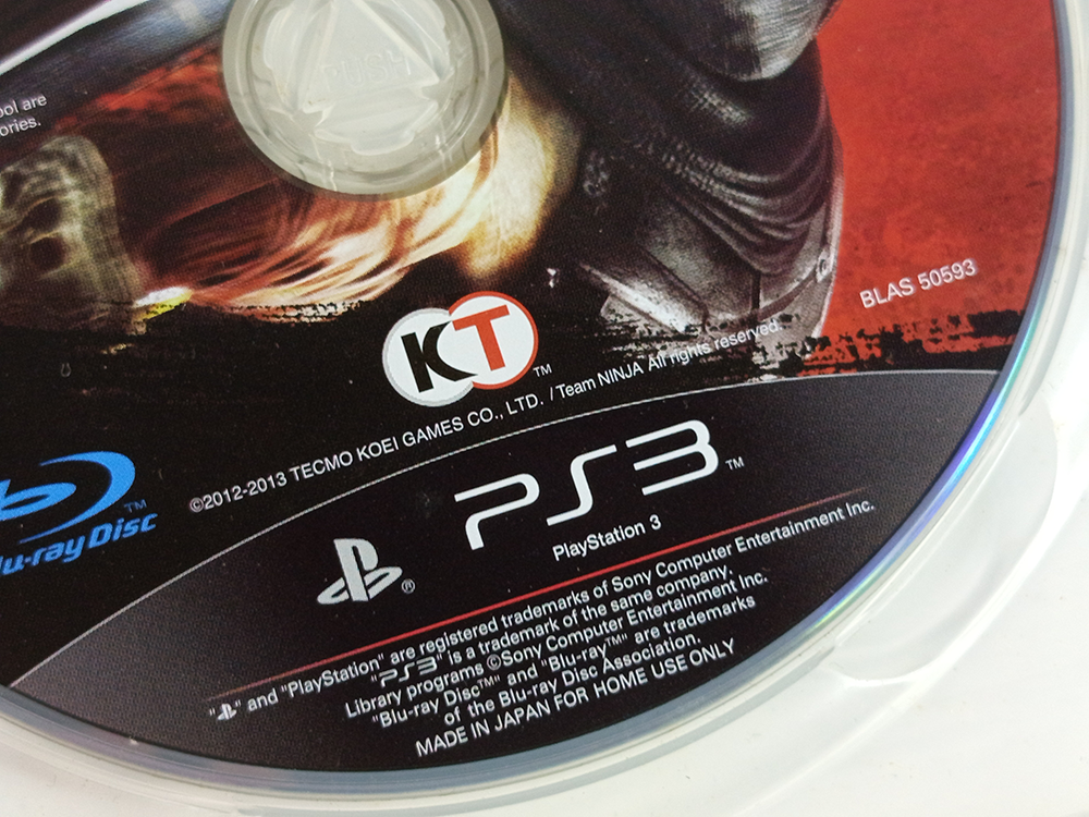 PS3 Ninja Gaiden 3 Razor's Edge (ASIAN Ver)