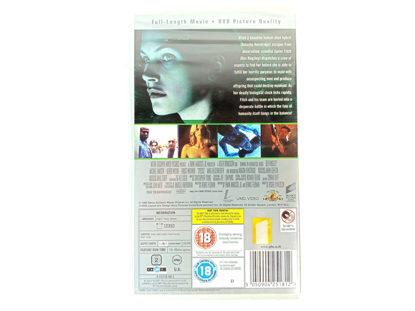 PSP UMD VIDEO SPECIES (REGION 2, UK VER)
